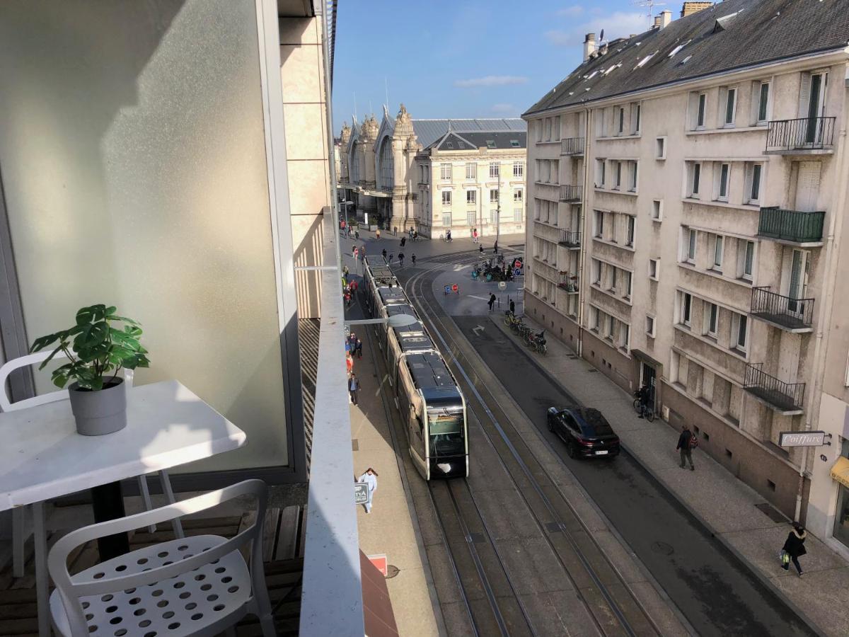 Studio Avec Balcon & Parking Gratuit - Tours Gare מראה חיצוני תמונה